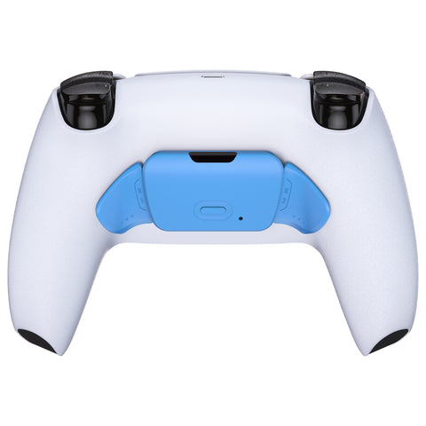 eXtremeRate Starlight Blue Replacement Redesigned K1 K2 Back Button Housing Shell for PS5 Controller eXtremerate RISE Remap Kit - Controller & RISE Remap Board NOT Included - WPFM5006