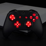 eXtremeRate Multi-Colors Luminated D-pad Thumbsticks Start Back ABXY Action Buttons (DTF) LED Kit for Xbox One Standard, Xbox One S X Controller 7 Colors 9 Modes Button Control - X1LED01