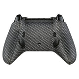 eXtremeRate Lofty Remappable Remap & Trigger Stop Kit, Redesigned Back Shell & Side Rails & Back Buttons & Trigger Lock for Xbox One S X Controller 1708 - Black Silver Carbon Fiber - X1RM007