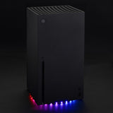 Playvital RGB LED Light Strip for Xbox Series X Console, 7 Colors 29 Effects DIY Decoration Accessories Flexible Tape Lights Strips Kit for Xbox Series X Console with IR Remote - X3LED01