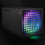 Playvital RGB LED Kit for Xbox Series X Console Fan Vent, 39 Effects DIY Decoration Accessories Flexible Tape Lights Strips Kit for Xbox Series X Console Fan with IR Remote - X3LED08