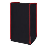 PlayVital Black & Red Trim Nylon Dust Cover for Xbox Series X Console, Soft Neat Lining Dust Guard, Anti Scratch Waterproof Cover Sleeve for Xbox Series X Console - X3PJ010