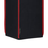 PlayVital Black & Red Trim Nylon Dust Cover for Xbox Series X Console, Soft Neat Lining Dust Guard, Anti Scratch Waterproof Cover Sleeve for Xbox Series X Console - X3PJ010