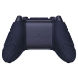 PlayVital Guardian Edition Midnight Blue Ergonomic Soft Anti-slip Controller Silicone Case Cover, Rubber Protector Skins with Black Joystick Caps for Xbox Series S and Xbox Series X Controller - HCX3003