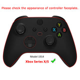 eXtremeRate Blurred Screaming Skull Replacement Part Faceplate, Soft Touch Grip Housing Shell Case for Xbox Series S & Xbox Series X Controller Accessories - Controller NOT Included - FX3T148