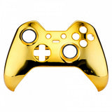 eXtremeRate New Custom Gold Remote Controller Top Shell for Xbox One Elite Model 1698-XOED001