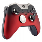 eXtremeRate Front Shell Rings Repair Part for Xbox One Elite Controller Model 1698 Shadow Red-XOEP004