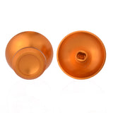 eXtremeRate Gold Metal Aluminium Thumbsticks Buttons Custom Parts For Xbox One Controller - XOJ0301