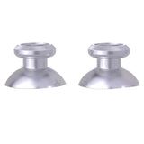 eXtremeRate Silver Metal Aluminium Thumbsticks Buttons Custom Parts For Xbox One Controller - XOJ0302