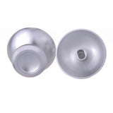 eXtremeRate Silver Metal Aluminium Thumbsticks Buttons Custom Parts For Xbox One Controller - XOJ0302