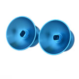 eXtremeRate Blue Metal Aluminium Thumbsticks Buttons Custom Parts For Xbox One Controller - XOJ0304