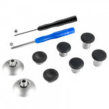 eXtremeRate Metal Thumbstick Button Set for Original Xbox One Elite PS4 Controller - XOJ2012