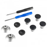 eXtremeRate Metal Thumbstick Button Set for Original Xbox One Elite PS4 Controller - XOJ2012