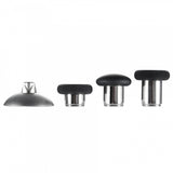 eXtremeRate Metal Thumbstick Button Set for Original Xbox One Elite PS4 Controller - XOJ2012