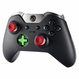 eXtremeRate Red Metal Magnetic Thumbsticks With Screwdrivers For Xbox One Elite PS4 Slim - XOJ2018
