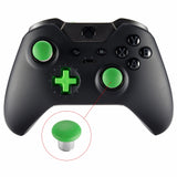 eXtremeRate Green Metal Magnetic Thumbsticks with Carry Case for Xbox One Elite PS4 Slim - XOJ2021