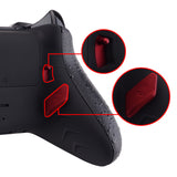 eXtremeRate Scarlet Red Soft Touch Grip Replacement Redesigned Back Buttons HK3 HK4 Trigger lock K1 K2 Paddles for eXtremeRate Xbox One S X Controller LOFTY Remap & Trigger Stop Kit - XOMD0035