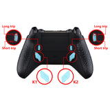 eXtremeRate Heaven Blue Soft Touch Grip Replacement Redesigned Back Buttons HK3 HK4 Trigger lock K1 K2 Paddles for eXtremeRate Xbox One S X Controller LOFTY Remap & Trigger Stop Kit - XOMD0038
