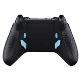 eXtremeRate Heaven Blue Soft Touch Grip Replacement Redesigned Back Buttons HK3 HK4 Trigger lock K1 K2 Paddles for eXtremeRate Xbox One S X Controller LOFTY Remap & Trigger Stop Kit - XOMD0038