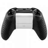 eXtremeRate Black Soft Silicone Rubber Protective Skin Case Cover for Xbox One X & One S Controller - XOQ027