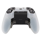 eXtremeRate Semi-Transparent Clear Soft Anti-Slip Silicone Cover Skins, Controller Protective Case for New Xbox One Elite Series 2 - XOQ033