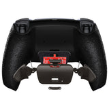 eXtremeRate Black Real Metal Buttons (RMB) Version RISE 2.0 Remap Kit for PS5 Controller BDM-010/020 - Textured Black - XPFJ7002