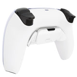 eXtremeRate White Back Paddles Remappable RISE Remap Kit for PS5 Controller BDM-030/040, Upgrade Board & Redesigned Back Shell & Back Buttons Attachment for PS5 Controller - Controller NOT Included - XPFP3008G3