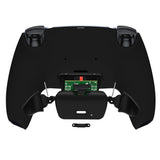 eXtremeRate Black Back Paddles Remappable Rise 2.0 Remap Kit for PS5 Controller BDM-010/020, Upgrade Board & Redesigned Back Shell & Back Buttons Attachment for PS5 Controller - Controller NOT Included - XPFP3009G2