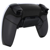 eXtremeRate Black Rubberized Grip  Back Paddles Remappable Rise Remap Kit for PS5 Controller, Upgrade Board & Redesigned Back Shell & Back Buttons Attachment for PS5 Controller - Controller NOT Included - XPFU6001