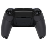 eXtremeRate Black Rubberized Grip Remappable RISE Remap Kit for PS5 Controller BDM-030, Upgrade Board & Redesigned Black Back Shell & Back Buttons for PS5 Controller - Controller NOT Included - XPFU6001G3
