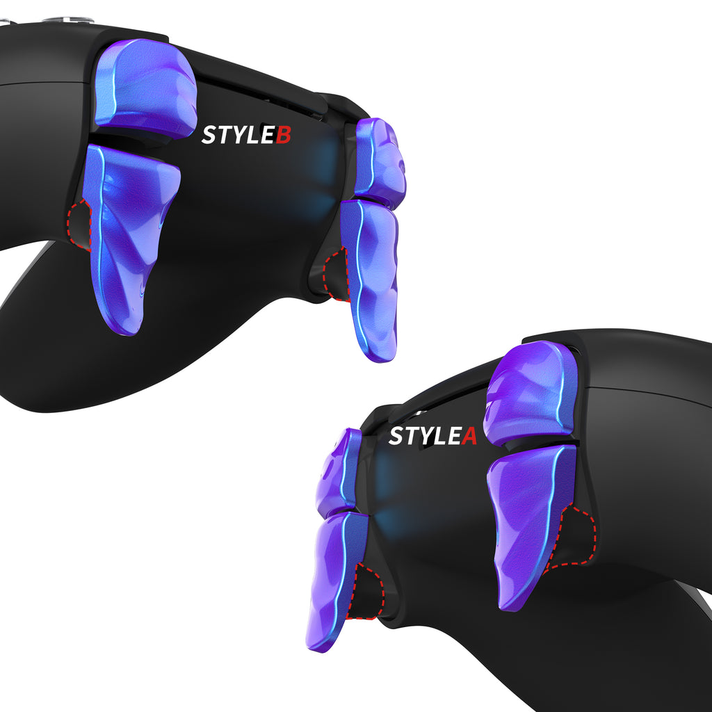 PlayVital DUNE 2 Pairs Trigger Stop Shoulder Buttons Extension Kit for ...