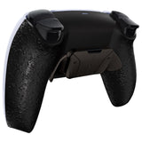 eXtremeRate Textured Black Remappable Real Metal Buttons (RMB) Version RISE4 Remap Kit for PS5 Controller BDM-030, Upgrade Board & Redesigned Back Shell & 4 Back Buttons for PS5 Controller - YPFJ7006G3