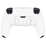 eXtremeRate White Black Remappable RISE4 Remap Kit for PS5 Controller BDM-030, Upgrade Board & Redesigned Back Shell & 4 Back Buttons for PS5 Controller - Controller NOT Included - YPFP3006G3