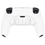 eXtremeRate White Black Remappable RISE4 Remap Kit for PS5 Controller BDM-030/040, Upgrade Board & Redesigned Back Shell & 4 Back Buttons for PS5 Controller - Controller NOT Included - YPFP3006G3