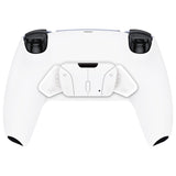 eXtremeRate White Black Remappable RISE4 Remap Kit for PS5 Controller BDM-030, Upgrade Board & Redesigned Back Shell & 4 Back Buttons for PS5 Controller - Controller NOT Included - YPFP3006G3
