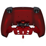 eXtremeRate Scarlet Red Remappable RISE4 Remap Kit for PS5 Controller BDM 010 & BDM 020, Upgrade Board & Redesigned Back Shell & 4 Back Buttons for PS5 Controller - Controller NOT Included - YPFP3007