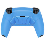 eXtremeRate Starlight Blue Rubberized Grip Remappable RISE4 Remap Kit for PS5 Controller BDM 010 & BDM 020, Upgrade Board & Redesigned Back Shell & 4 Back Buttons for PS5 Controller - Controller NOT Included - YPFU6006