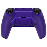 eXtremeRate Galactic Purple Rubberized Grip Remappable RISE4 Remap Kit for PS5 Controller BDM-030/040, Upgrade Board & Redesigned Galactic Purple Back Shell & 4 Back Buttons for PS5 Controller - Controller NOT Included - YPFU6007G3