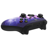 eXtremeRate Nebula Galaxy ASR Version Front Housing Shell with Accent Rings for Xbox Series X/S Controller, Custom Soft Touch Cover Faceplate for Xbox Core Controller Model 1914 - Controller NOT Included - YX3T101