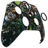 eXtremeRate Scary Party ASR Version Front Housing Shell with Accent Rings for Xbox Series X/S Controller, Custom Soft Touch Cover Faceplate for Xbox Core Controller Model 1914 - Controller NOT Included - YX3T104