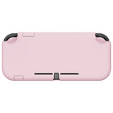 PlayVital Cherry Blossoms Pink Customized Protective Grip Case for Nintendo Switch Lite, Hard Cover Protector for Nintendo Switch Lite - 1 x White Border Tempered Glass Screen Protector Included - YYNLP005