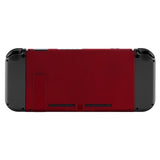 eXtremeRate Red Console Back Plate DIY Replacement Housing Shell Case with Kickstand for Nintendo Switch Console - ZP302
