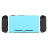 eXtremeRate Heaven Blue Console Back Plate DIY Replacement Housing Shell Case with Kickstand for Nintendo Switch Console - ZP307