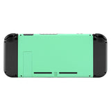 eXtremeRate Mint Green Console Back Plate DIY Replacement Housing Shell Case with Kickstand for Nintendo Switch Consoled - ZP308