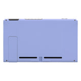 eXtremeRate Light Violet Console Back Plate DIY Replacement Housing Shell Case for Nintendo Switch Console with Kickstand - JoyCon Shell NOT Included - ZP309