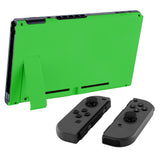 eXtremeRate Green Console Back Plate DIY Replacement Housing Shell Case with Kickstand for Nintendo Switch Console - ZP314