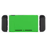 eXtremeRate Green Console Back Plate DIY Replacement Housing Shell Case with Kickstand for Nintendo Switch Console - ZP314