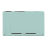 eXtremeRate Light Cyan Console Back Plate DIY Replacement Housing Shell Case with Kickstand for Nintendo Switch Console - ZP316