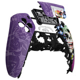 eXtremeRate Clown Cards Touchpad Front Housing Shell Compatible with ps5 Controller BDM-010/020/030/040, DIY Replacement Shell Custom Touch Pad Cover Compatible with ps5 Controller - ZPFT1012G3