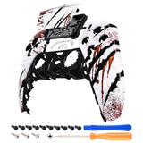 eXtremeRate Wild Attack Touchpad Front Housing Shell Compatible with ps5 Controller BDM-010/020/030/040, DIY Replacement Shell Custom Touch Pad Cover Compatible with ps5 Controller - ZPFT1017G3